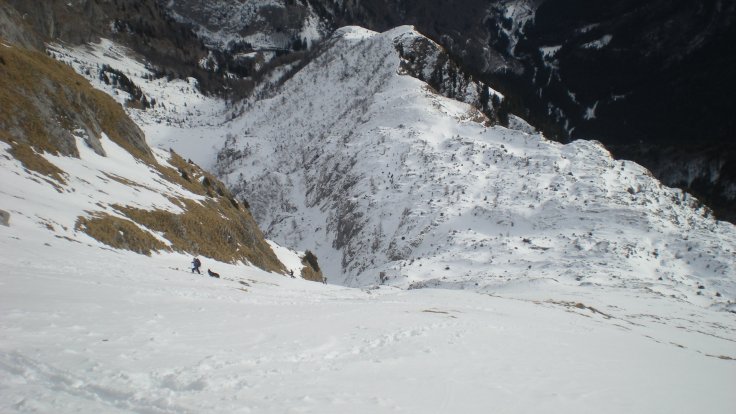 La discesa dall'alto