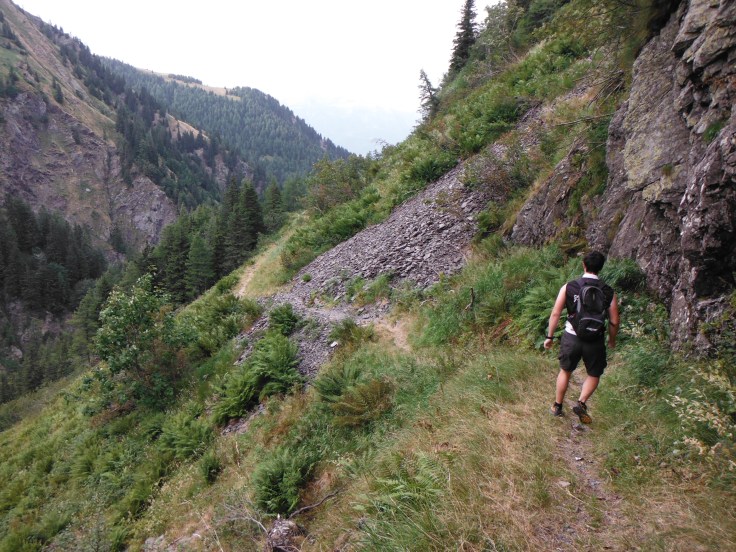 In Austria, scendendo da P.sso Pramosio