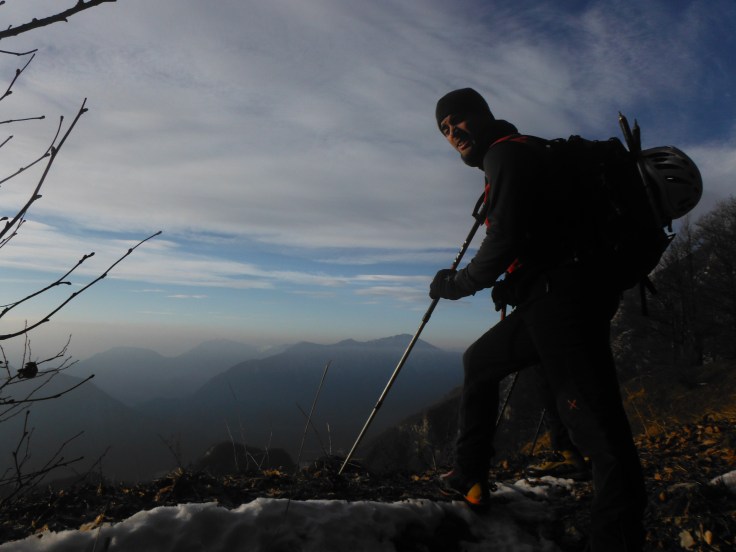 Sbucando sulla displuviale