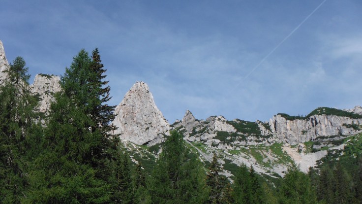 La guglia dal parcheggio