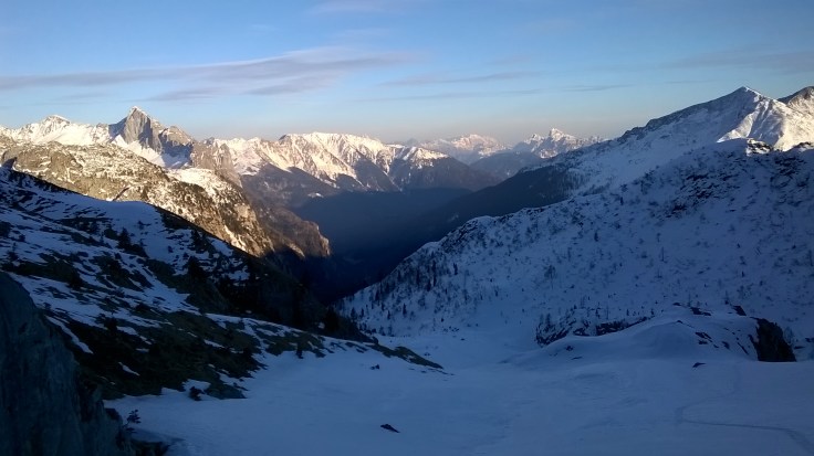 Ultime luci sulla Valle del But