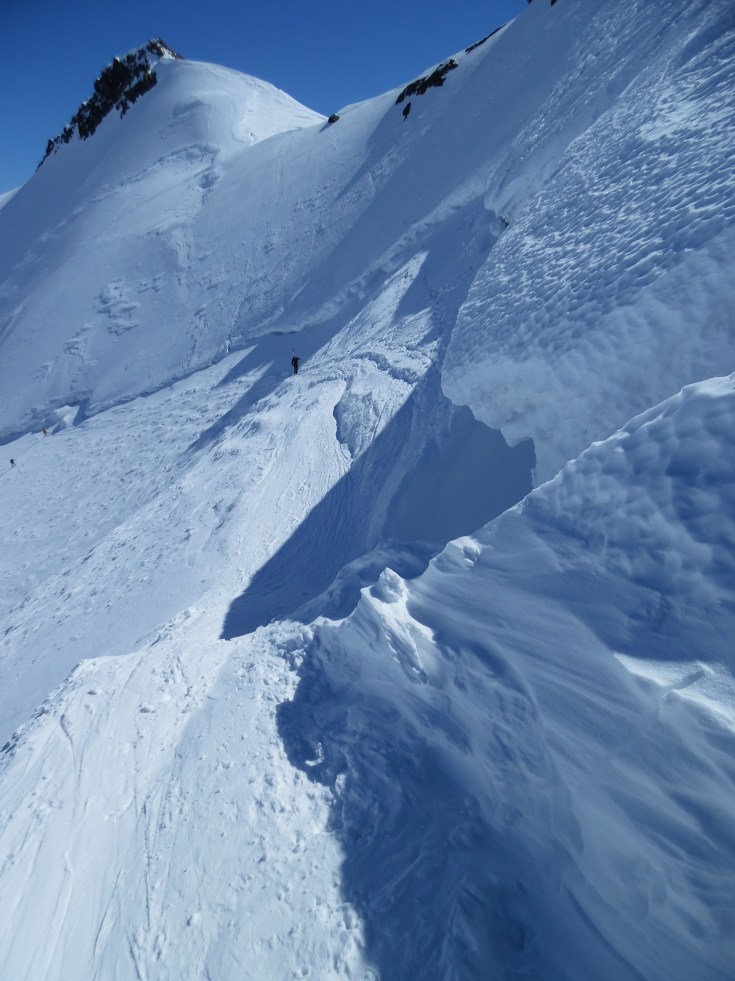 La crepaccia terminale