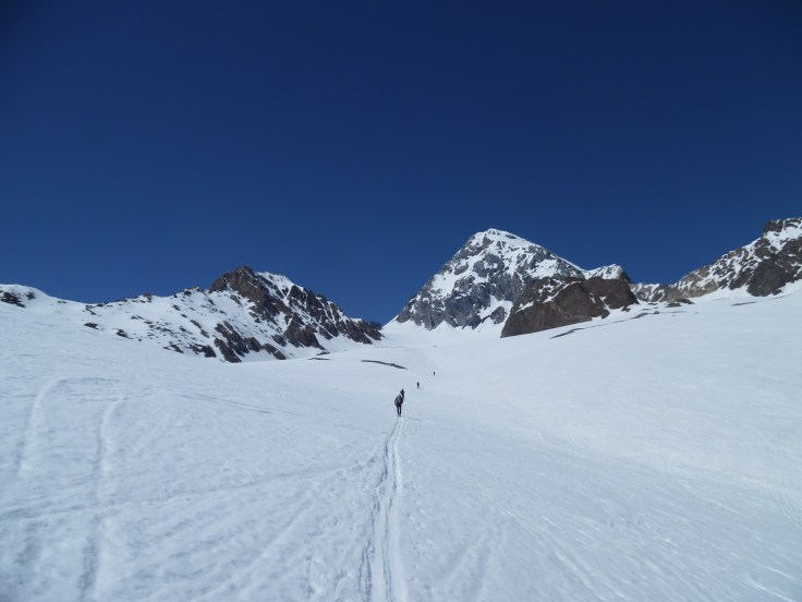 Verso il Roccione dello Zebrù