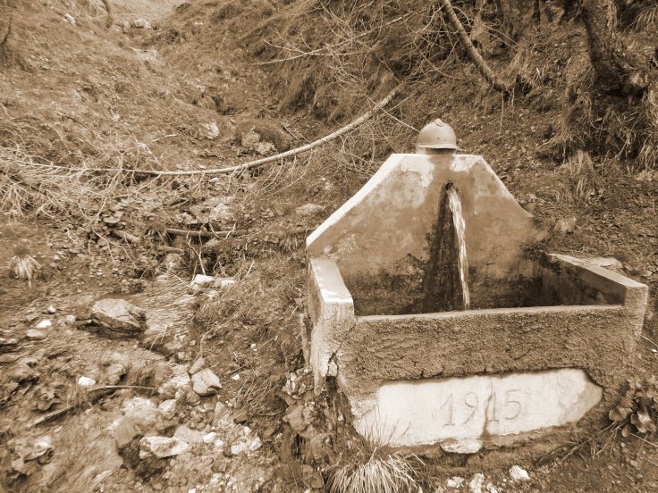 La fontana dell'alpino