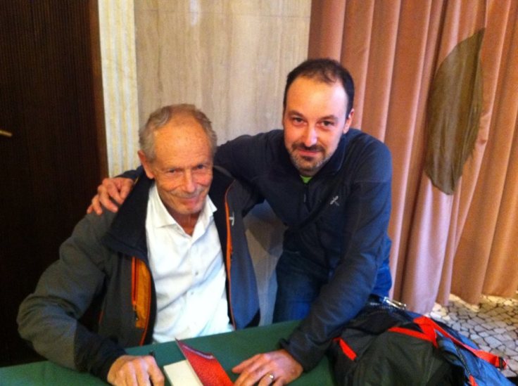 Assieme ad Erri De Luca, fonte d'ispirazione