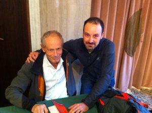 Assieme ad Erri De Luca, fonte d'ispirazione