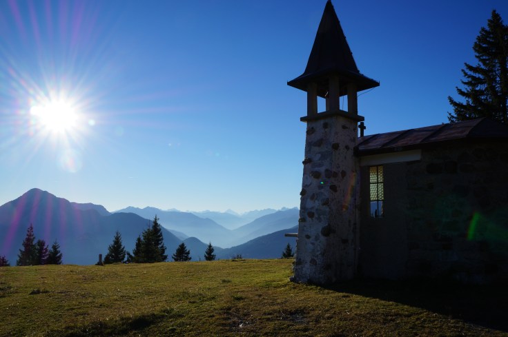 La chiesetta prossima alla malga Pizzul