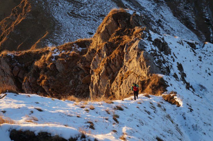 Ultime balze sulla dorsale del Pizzul